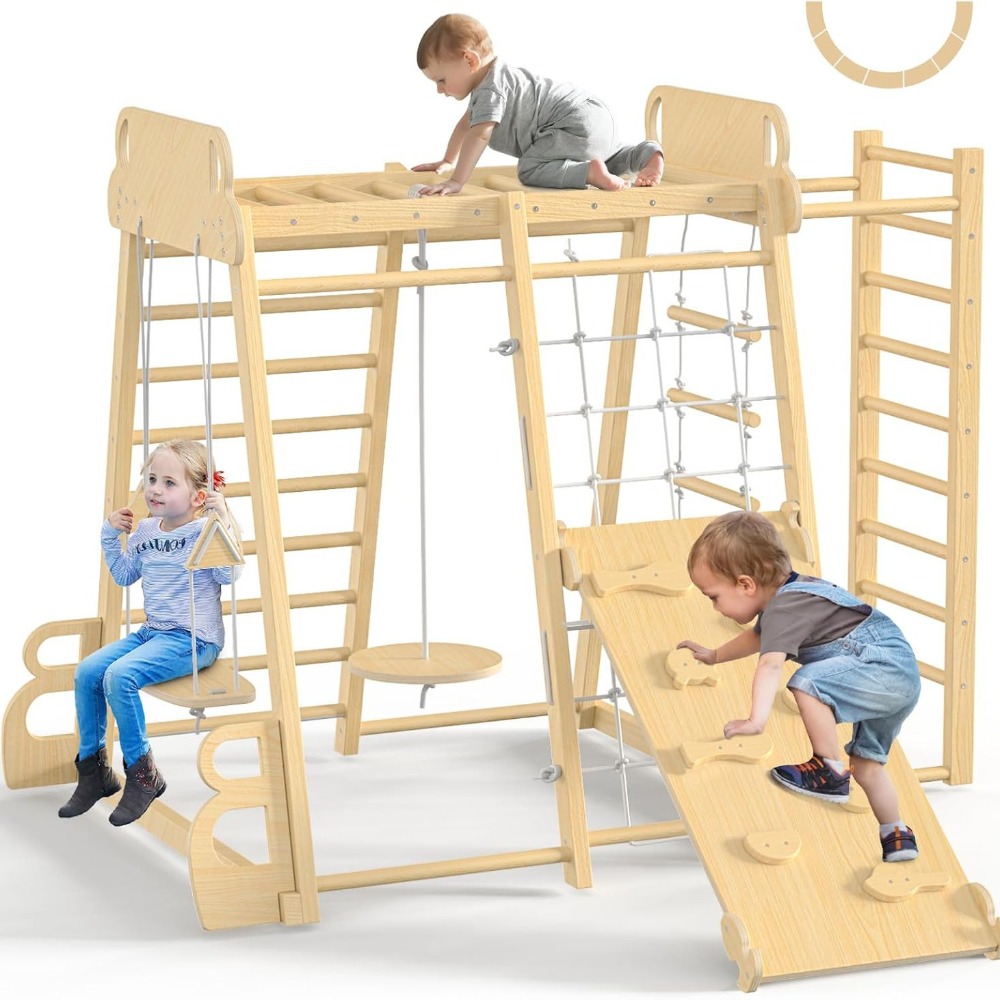 Kids Outdoor Climbing Frame - Gimnasio de juegos interior 9 en