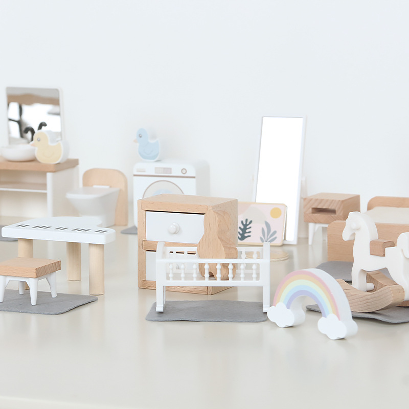 Kids Outdoor Kitchen Accessories - Muebles modernos para casa de muñecas,